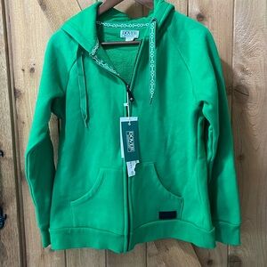 NEW Dover Saddlery hoodie zipper jacket.  Size XS